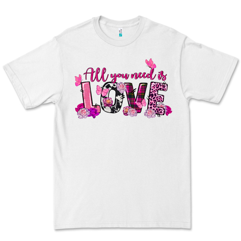 All You Need Is Love Valentine's Day Premium Tee by FaDigitalArtStudio | Teevron