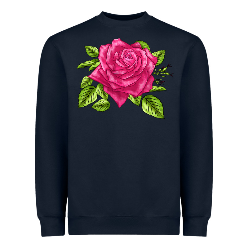 Perfume Delight Rose Heavyweight Sweatshirt by LillyAllenDesigns | Teevron