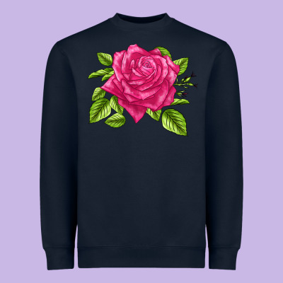 Perfume Delight Rose Heavyweight Sweatshirt Designed By Lillyallendesigns