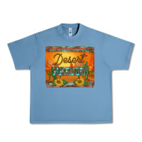 Pebble Blue western desert darlin sunset serape leopard sunflowers mousepad Urban Heavy Tee - BarkalooDesign