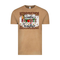 Vintage Camel santa's favorite teacher Vintage Tee - AdoDesignShop