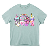 Arona unicorn coffee cups Heavy Core Tee - Zillion Design Studio