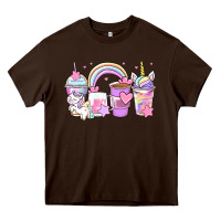 Unicorn Coffee Cups Heavy Core Tee | Teevron
