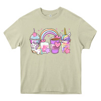 Mossy unicorn coffee cups Heavy Core Tee - Zillion Design Studio