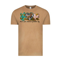 Peace Love Yorkshire Pig Vintage Tee | Teevron