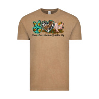 Vintage Coffee peace love yorkshire pig Vintage Tee - LillyAllenDesigns