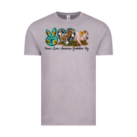 Vintage Zinc peace love yorkshire pig Vintage Tee - LillyAllenDesigns
