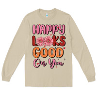 Mushroom happy looks good on you Long Sleeve Tee - MaliasSmallBusiness