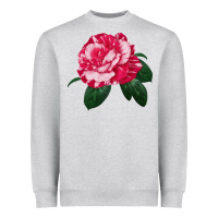Heather Grey neil diamond rose Heavyweight Sweatshirt - LillyAllenDesigns