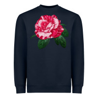 Navy neil diamond rose Heavyweight Sweatshirt - LillyAllenDesigns