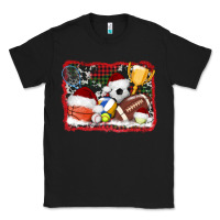 Black christmas sports background Classic Tee - AdoDesignShop