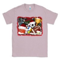 Lilac christmas sports background Classic Tee - AdoDesignShop