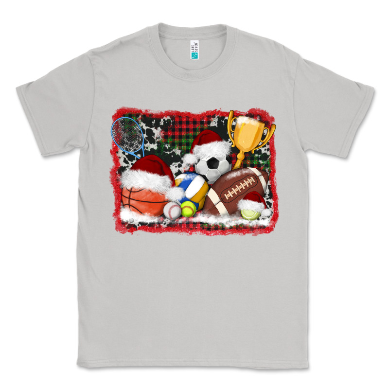 Christmas Sports Background Classic Tee by AdoDesignShop | Teevron
