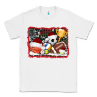 White christmas sports background Classic Tee - AdoDesignShop