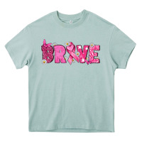 Arona Breast Cancer Brave Heavy Core Tee - texasbilliewilder