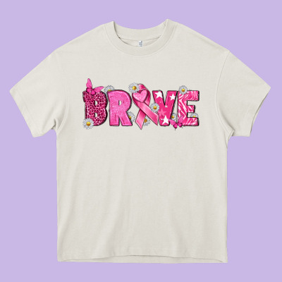Breast Cancer Brave Heavy Core Tee Designed By Texasbilliewilder