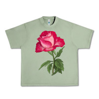 Oil Green Love At First Sight Rose Urban Heavy Tee - LillyAllenDesigns