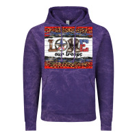 Cloud Purple armed forces day love our troops Vintage Hoodie - Artiststas