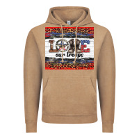 Vintage Coffee armed forces day love our troops Vintage Hoodie - Artiststas