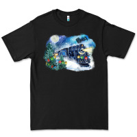 Black polar express winter Premium Tee - FaDigitalArtStudio