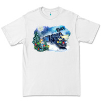 White polar express winter Premium Tee - FaDigitalArtStudio