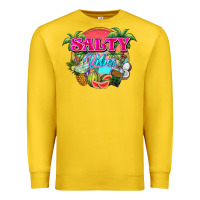 Lemon Salty vibes summer Premium Sweatshirt - NancyCooperArtShop