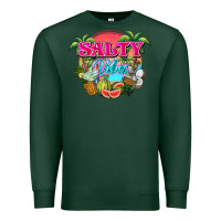 Sports Green Salty vibes summer Premium Sweatshirt - NancyCooperArtShop