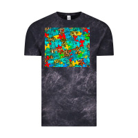 Cloud Black autism awareness puzzle Vintage Tee - BarkalooDesign