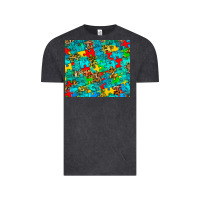 Vintage Black autism awareness puzzle Vintage Tee - BarkalooDesign