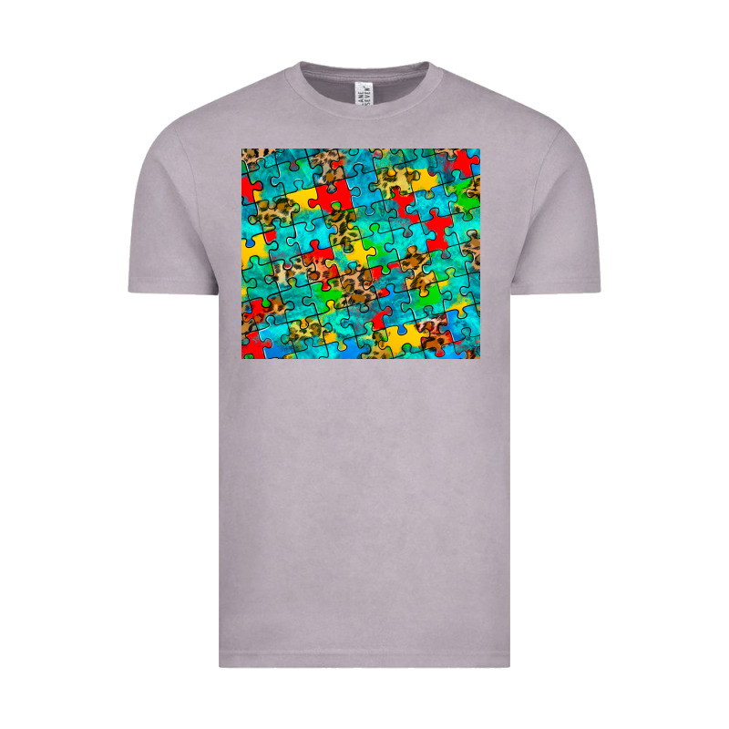 Autism Awareness Puzzle Vintage Tee by BarkalooDesign | Teevron