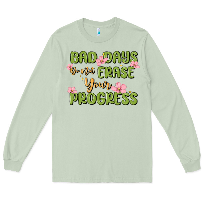 Mental Health Uplifting Quote Long Sleeve Tee by MaliasSmallBusiness | Teevron