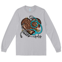 Moon Dust nurse leopard heart Long Sleeve Tee - JahusDesignShop