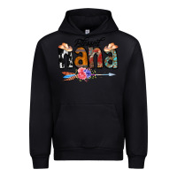Black Blessed Nana Urban Hoodie - CowCowDesign