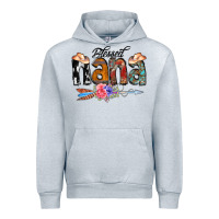 Heather Grey Blessed Nana Urban Hoodie - CowCowDesign
