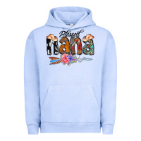 Pigment Grape Ice Blessed Nana Urban Hoodie - CowCowDesign