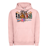 Pigment Salmon Blessed Nana Urban Hoodie - CowCowDesign