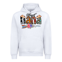 White Blessed Nana Urban Hoodie - CowCowDesign