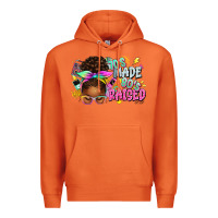 Carrot 70's made 80's raised afro messy bun Premium Hoodie - texasbilliewilder