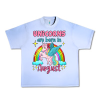 Grape Ice unicorns are born in august Urban Heavy Tee - Jasminsmagicworld
