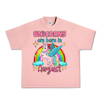 Salmon unicorns are born in august Urban Heavy Tee - Jasminsmagicworld