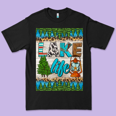 Lake Life Air Freshener Premium Tee Designed By Hra Design Shop