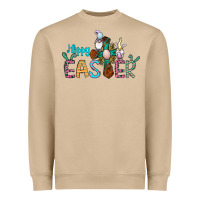 Mushroom cross rabbit gnomes happy easter Heavyweight Sweatshirt - Jasminsmagicworld