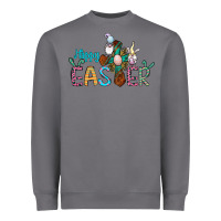 Storm cross rabbit gnomes happy easter Heavyweight Sweatshirt - Jasminsmagicworld