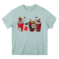 Arona ladybug coffee cups Heavy Core Tee - Zillion Design Studio