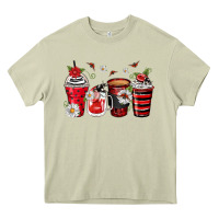 Mossy ladybug coffee cups Heavy Core Tee - Zillion Design Studio