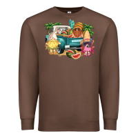 Chestnut summer gnomies truck Premium Sweatshirt - NancyCooperArtShop