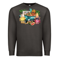 Smoke summer gnomies truck Premium Sweatshirt - NancyCooperArtShop