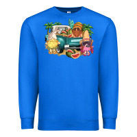 True Royal summer gnomies truck Premium Sweatshirt - NancyCooperArtShop