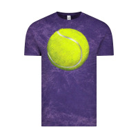 Cloud Purple tennis bal Vintage Tee - BarkalooDesign