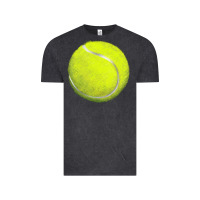 Vintage Black tennis bal Vintage Tee - BarkalooDesign
